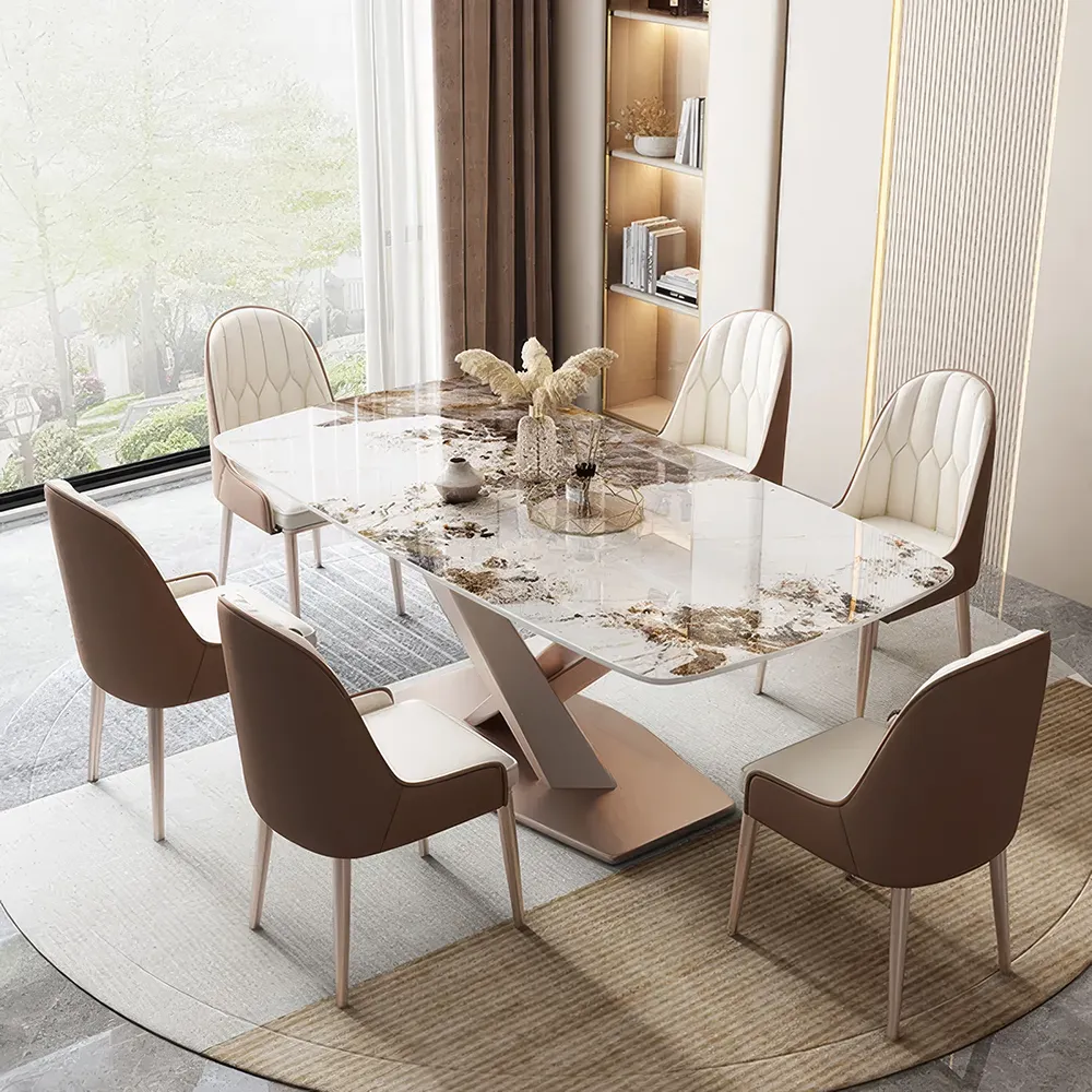 Bronze (1 table and 6 chairs)