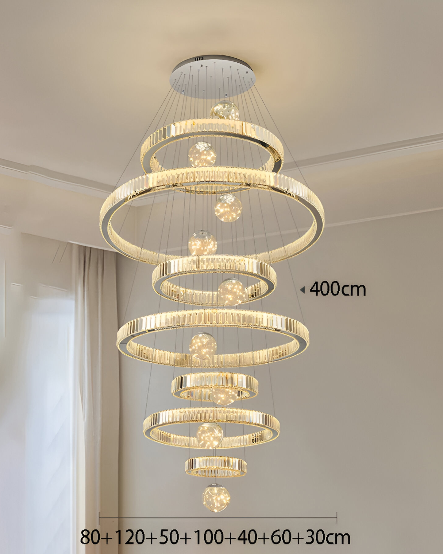 7 Rings 120cm