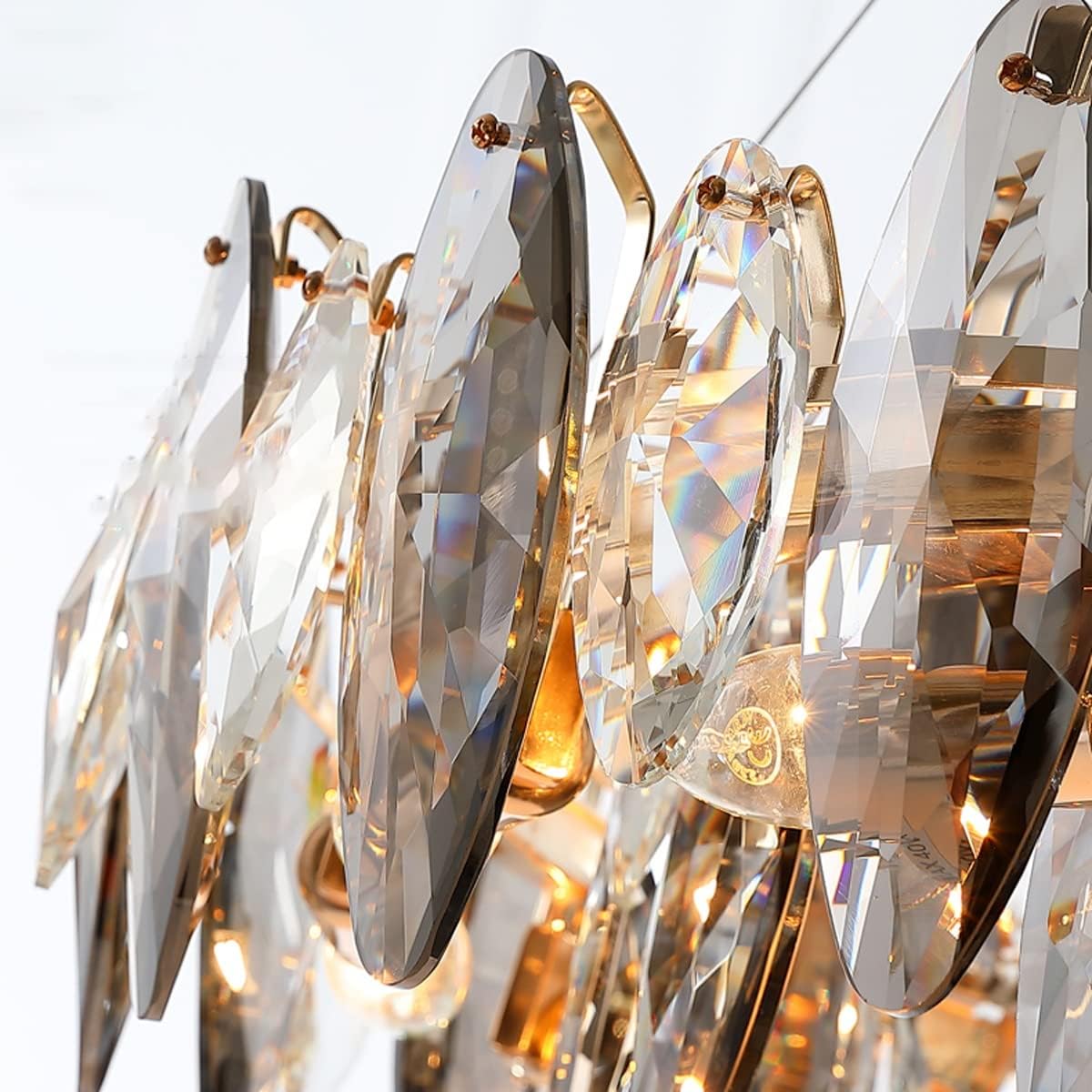 Modern Luxury K9 Crystal LED Pendant Light for Home Interiors - Image 5