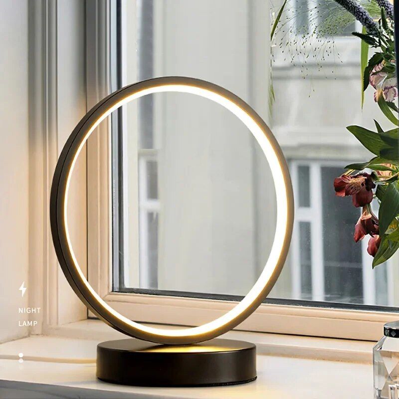 LED Sphere Table Lamp – Modern, Stylish, and Eco-Friendly Desk Lighting for Home and Office