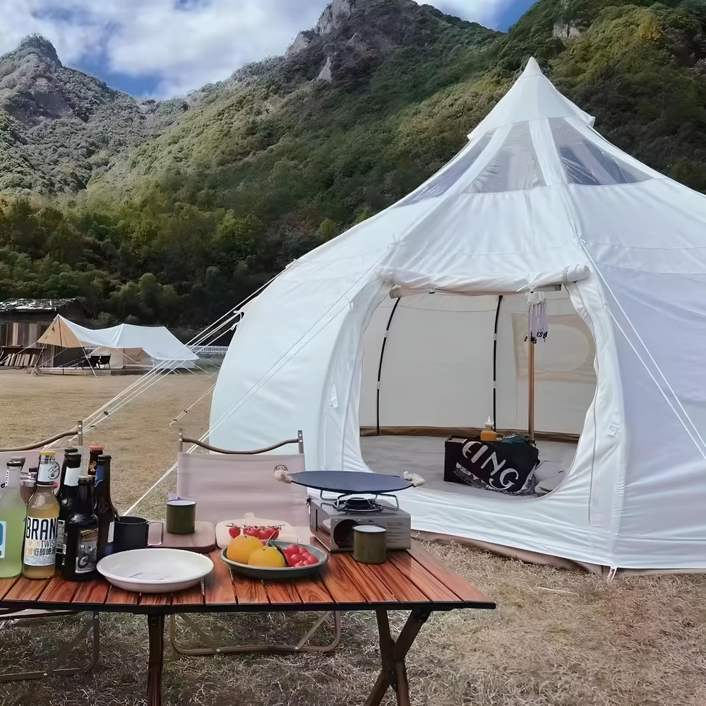Starry Sky Glamping Tent – Deluxe Outdoor Camping Dome, Waterproof & Spacious