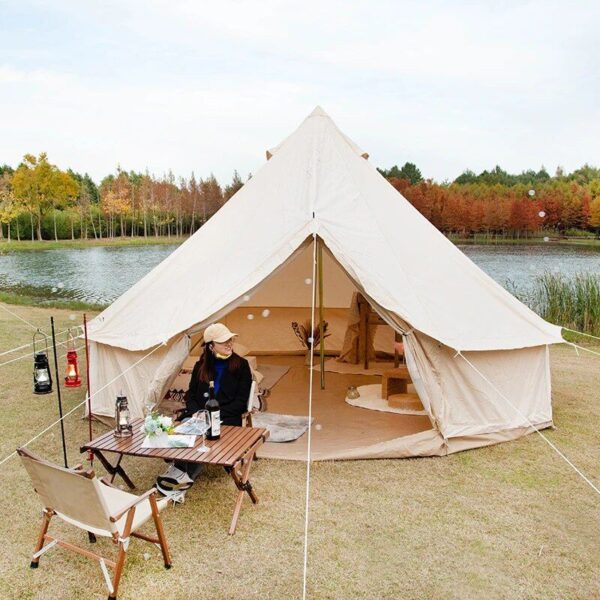 Luxury Waterproof Glamping Bell Tent