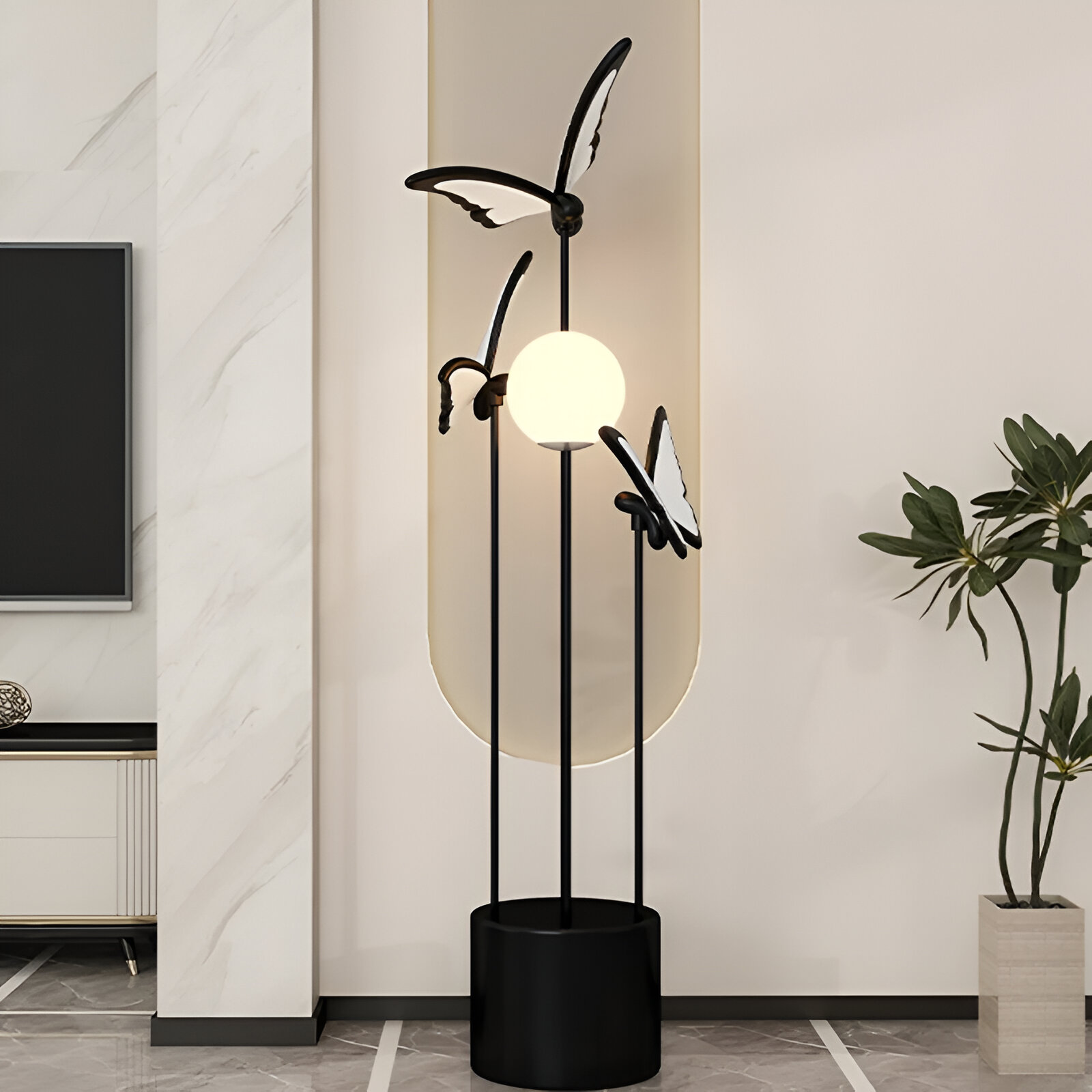 Modern LED Floor Lamp for Bedroom & Living Room