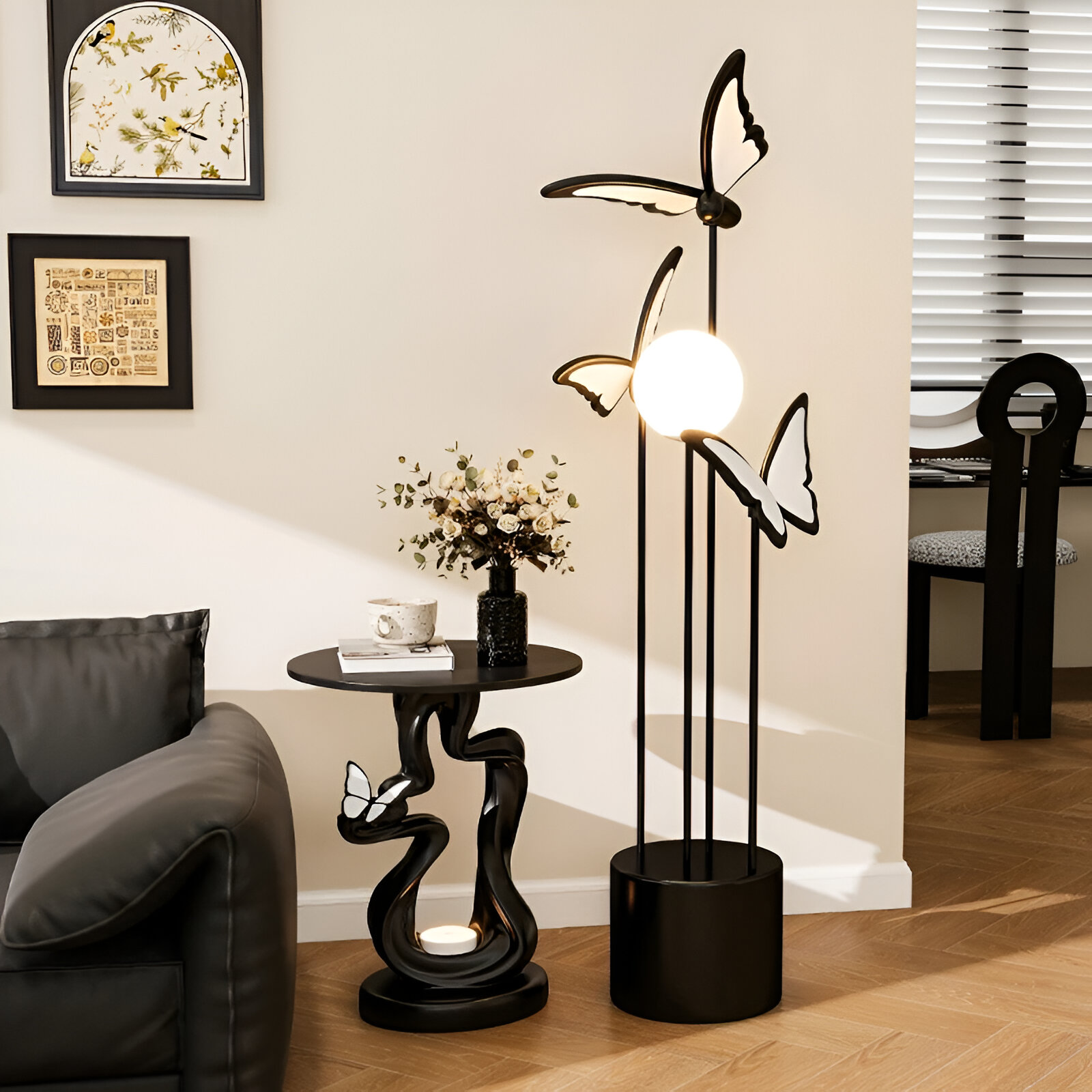 Modern LED Floor Lamp for Bedroom & Living Room