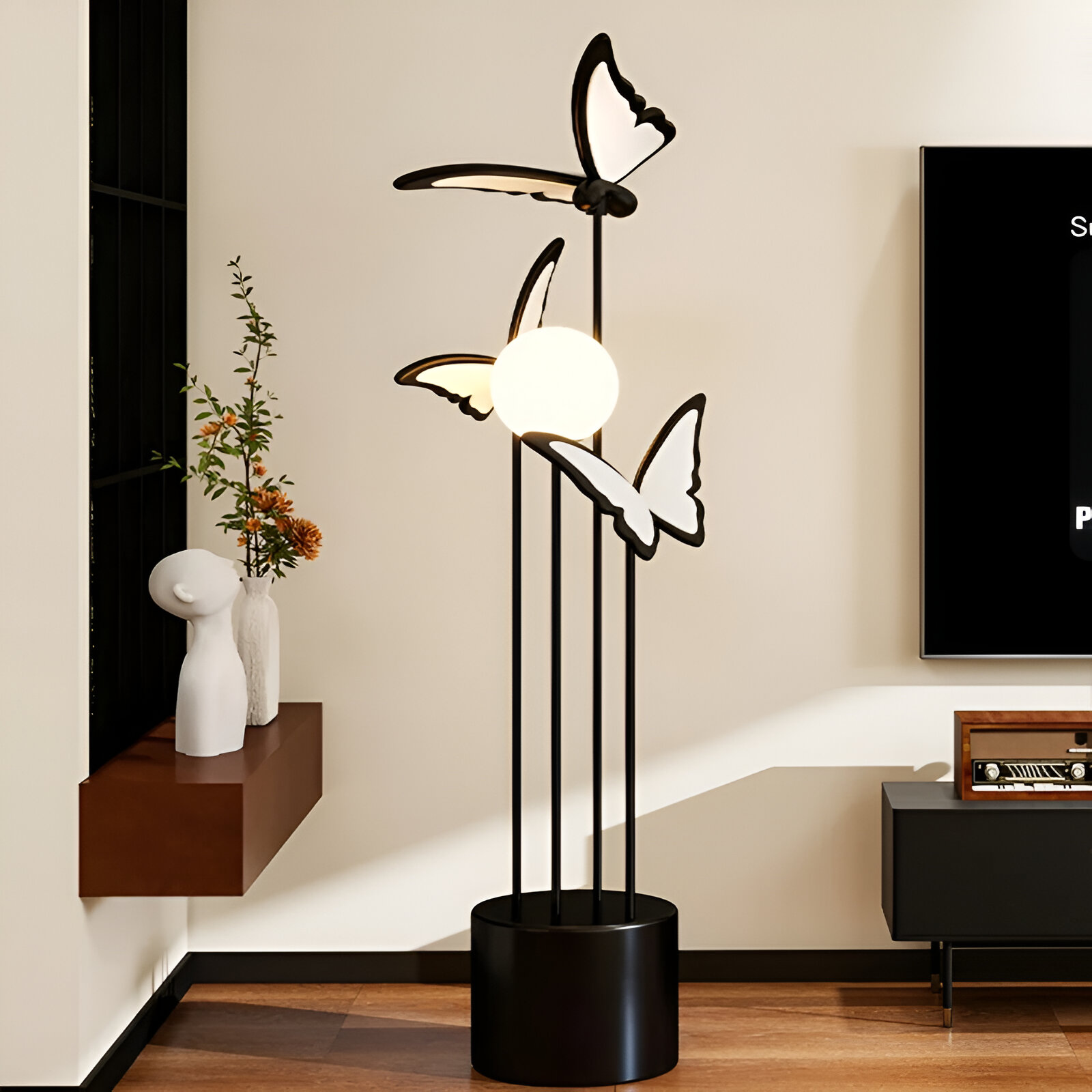 Modern LED Floor Lamp for Bedroom & Living Room