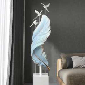 Feather Resin Sculpture