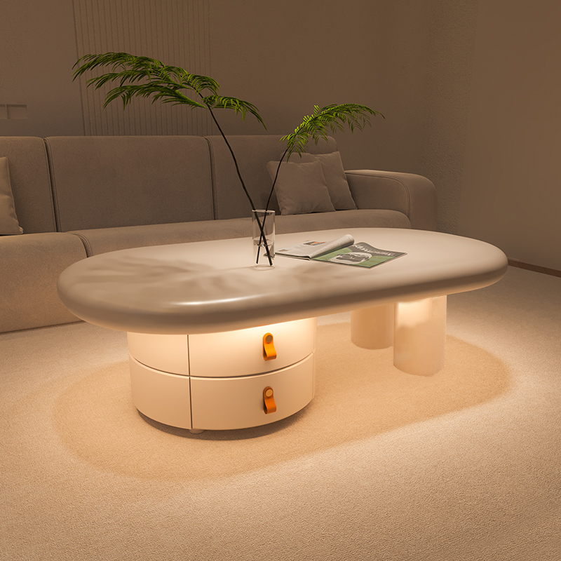 Nordic Light Luxury Coffee Table for Living Room - Image 7