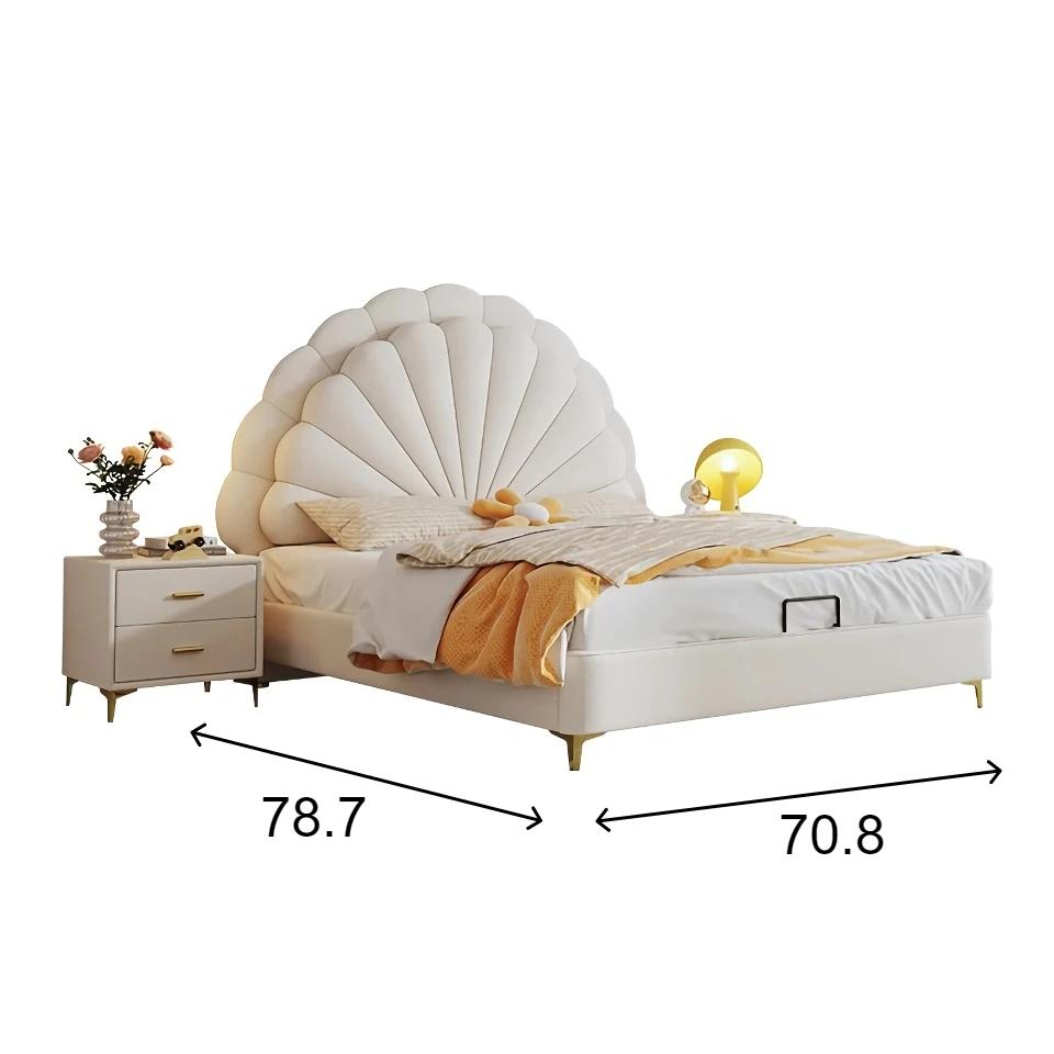70.8x78.7in Nappa Bed