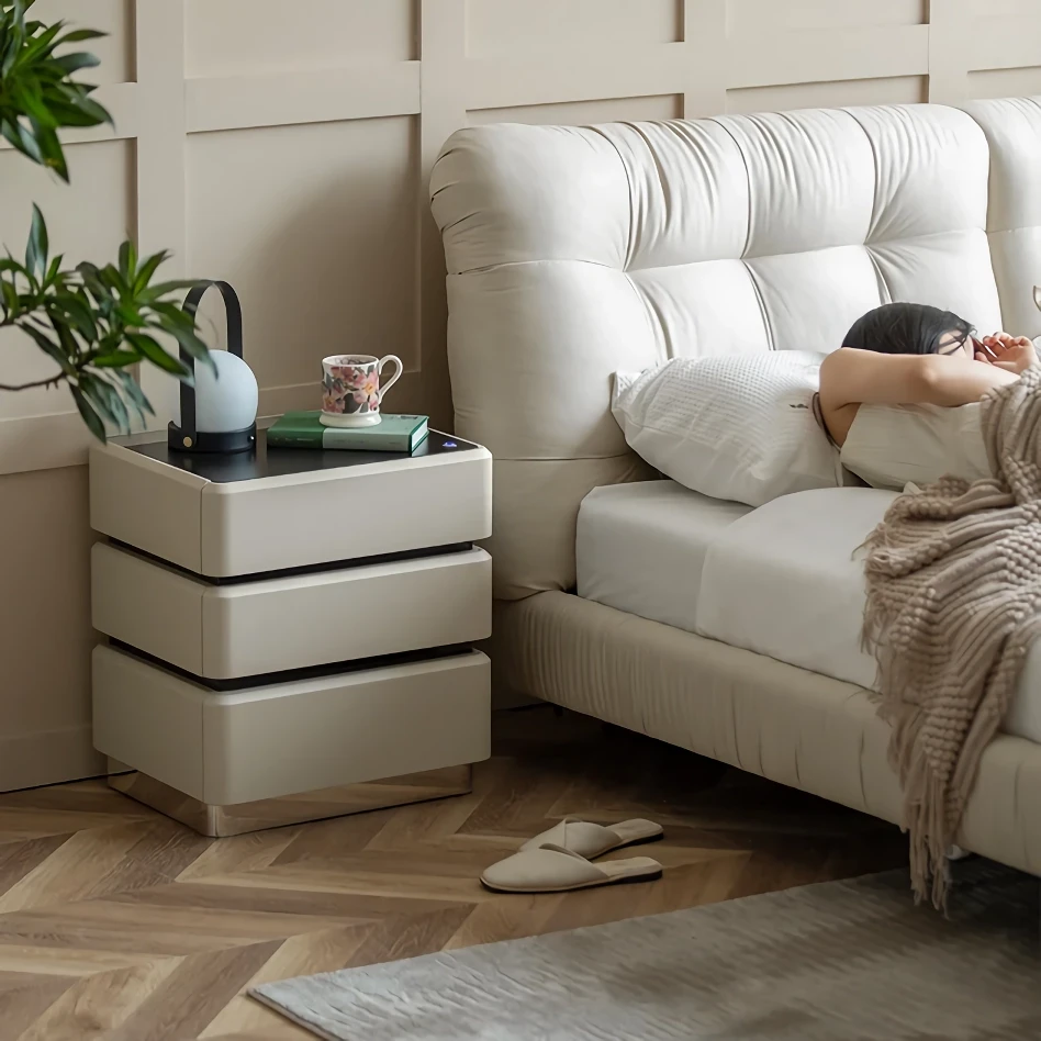 Mesa Lateral Smart Bedside Table - Image 5