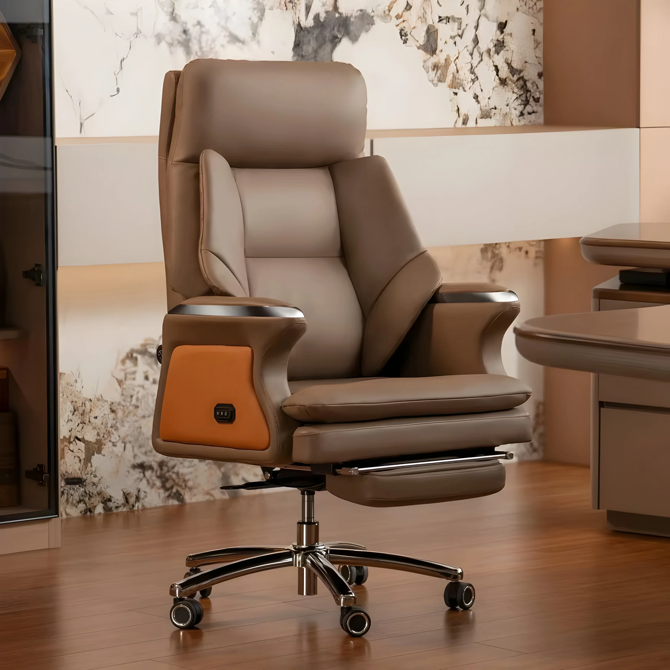 Winston Ergonomic Heated Massage Recliner Office Chair with Ventilation