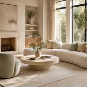 Create a Calm High-End Living Space | Luxury Interior Styling eBook, Quiet Home Decor Guide, AI Room Design Planner